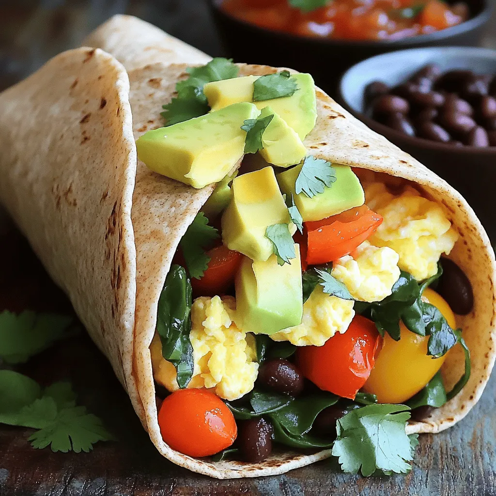 To make a healthy breakfast burrito, you need the best ingredients for breakfast burritos. Start with large whole wheat tortillas. They are better than white flour tortillas. Whole wheat adds fiber and nutrients. Next, include eggs. They provide protein and healthy fats.