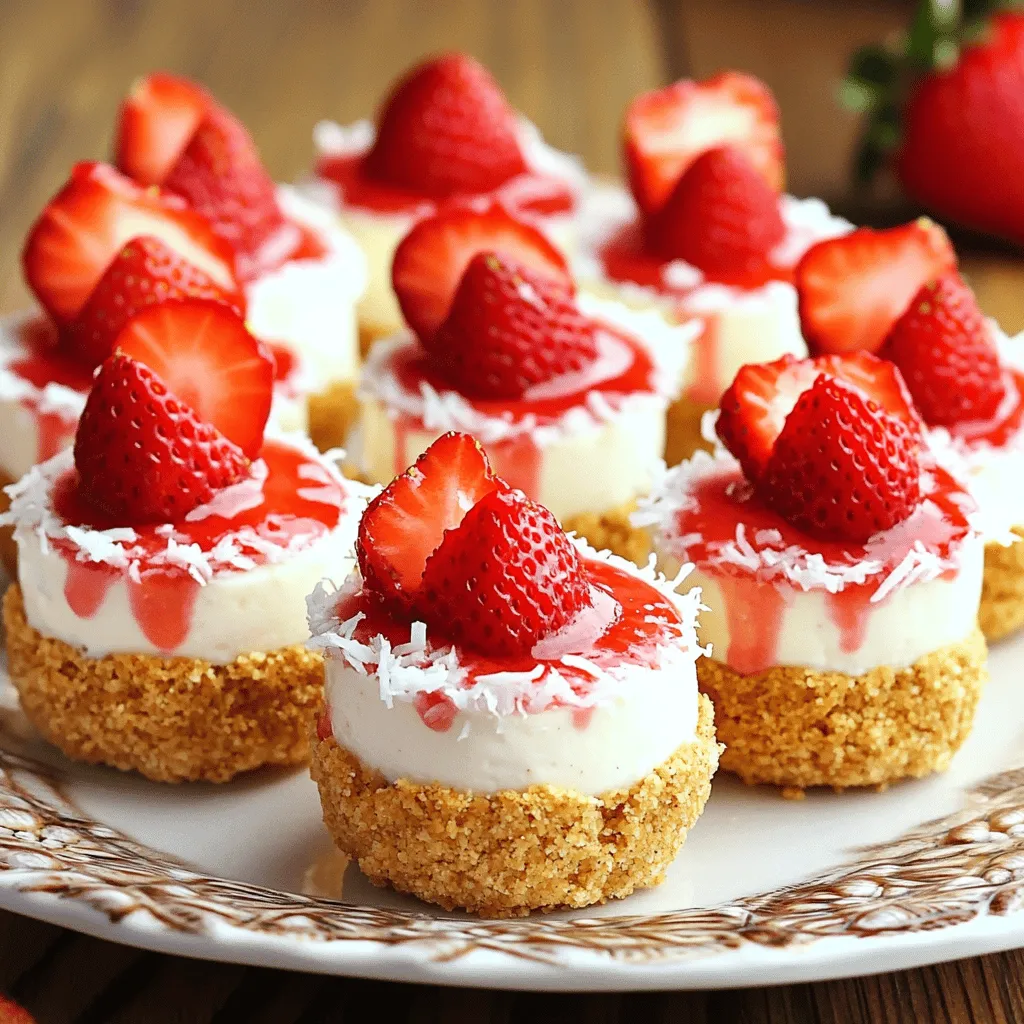 Strawberry cheesecake crunch bites are a delightful treat. They combine a sweet crunch with creamy cheesecake. Each bite is filled with fresh strawberries, making it a perfect snack. These bites are easy to make and fun to serve.