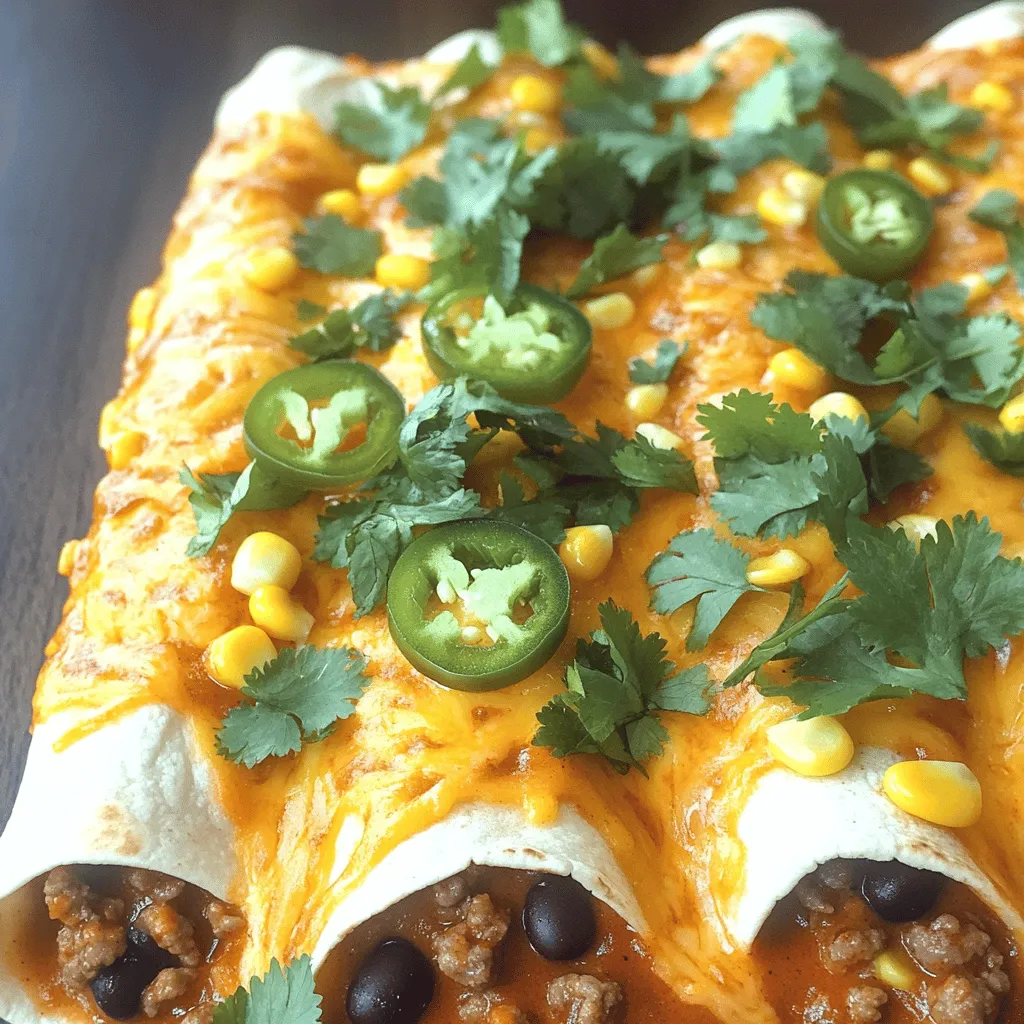 When making beef enchiladas, you need fresh and tasty ingredients. The key to a great beef enchilada lies in the filling.