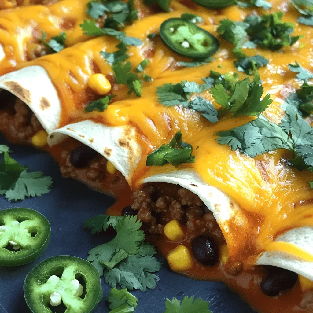 When making beef enchiladas, you need fresh and tasty ingredients. The key to a great beef enchilada lies in the filling.