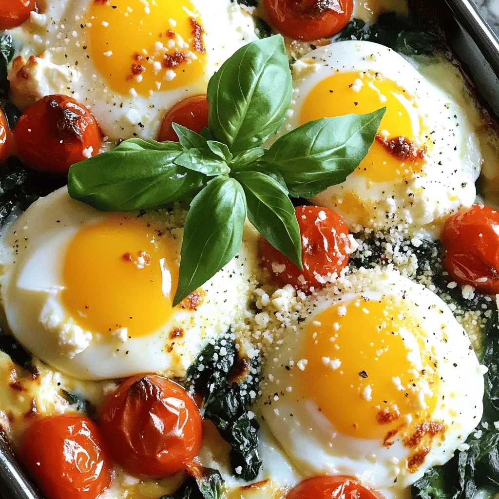 Italian baked eggs are a delightful dish that combines eggs with fresh ingredients. This recipe often features tomatoes, cheese, and herbs. The dish is baked in the oven until the eggs are just right. The result is a warm and cozy meal perfect for any time of day.