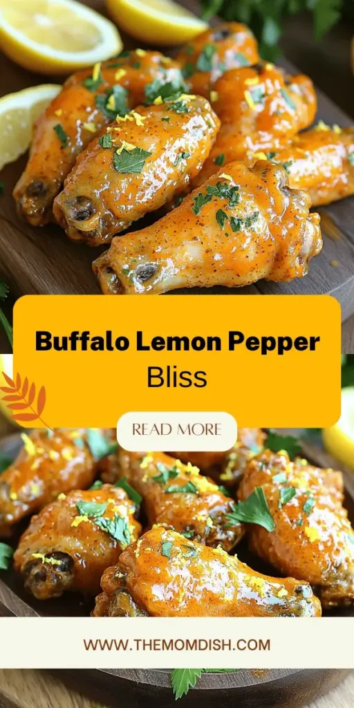 Get ready to impress your guests with this delicious Air Fryer Buffalo Lemon Pepper Wings recipe! These wings combine the tangy kick of buffalo sauce with zesty lemon for a flavorful twist that doesn't skimp on health. Enjoy crispy, juicy wings made quickly and easily in your air fryer. Perfect for game days or cozy nights in, this recipe is a must-try! Click through to discover the step-by-step guide and elevate your wing game today.