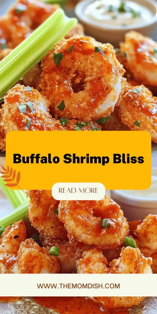 Get ready to impress your guests with crispy Buffalo shrimp, a delicious twist on a classic appetizer! This recipe combines perfectly fried shrimp with a tangy, spicy Buffalo sauce, creating a flavor explosion in every bite. With easy-to-follow steps and simple ingredients, you can master this crowd-pleaser for game days or family dinners. Don't miss out on this culinary delight—click through now to explore the full recipe and bring this tasty treat to your table!