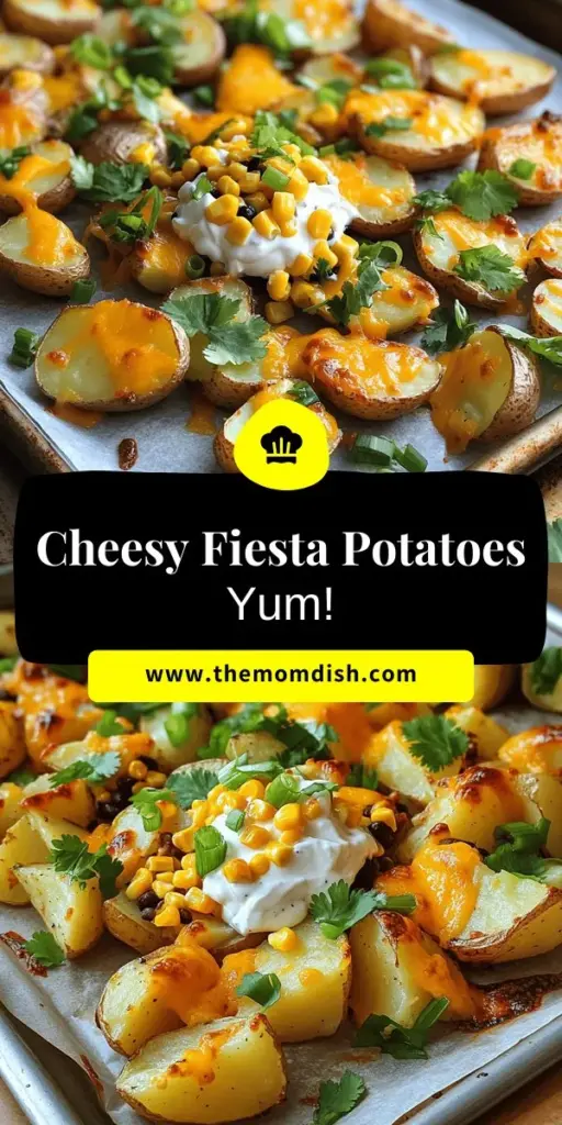 Indulge in the ultimate comfort food with this Cheesy Fiesta Potatoes recipe! This dish perfectly combines crispy golden potatoes, zesty spices, and creamy melted cheese for a mouthwatering experience. Ideal for family dinners or casual gatherings, it’s versatile and packed with flavor. Explore the delightful ingredients and easy preparation steps that make this dish a favorite. Click through to uncover the full recipe and bring warmth to your table!