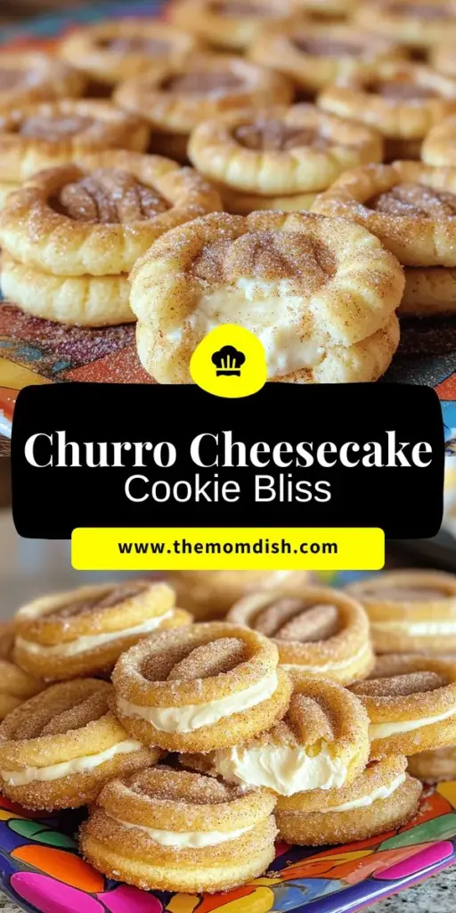 Discover the irresistible world of churro cheesecake cookies, where soft, chewy cookie meets creamy cheesecake filling, all coated in cinnamon sugar! Learn about their unique origins, essential ingredients, and why they’re loved by so many. With easy step-by-step instructions and fun variations, you'll be baking these delightful treats in no time. Click through to explore the full recipe and bring this sweet joy to your kitchen!