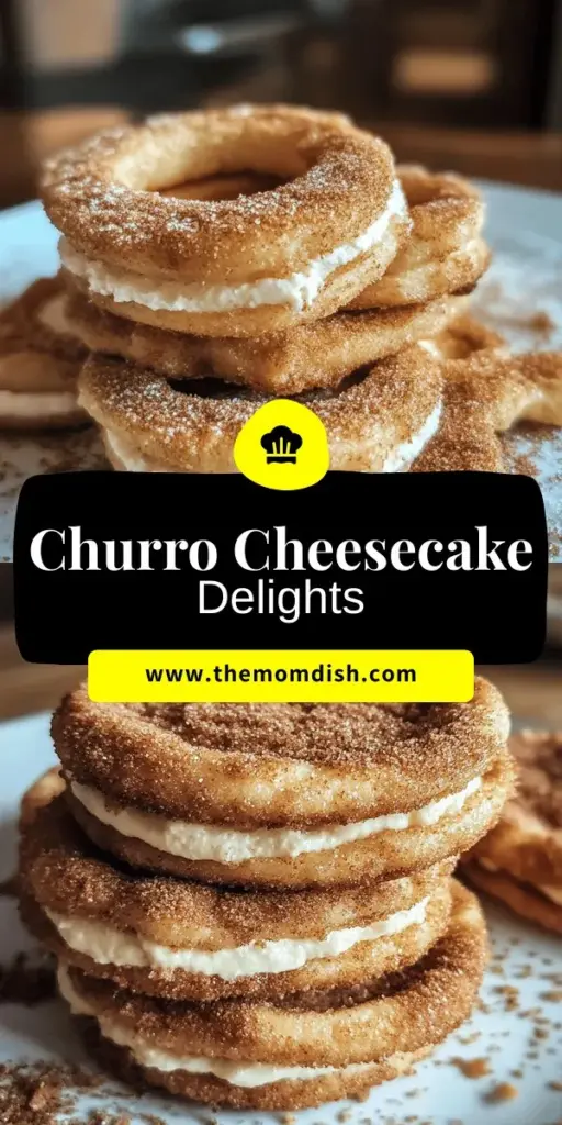 Indulge in the ultimate dessert experience with Churro Cheesecake Cookies! These mouthwatering treats combine the rich, creamy flavor of cheesecake with the warm, cinnamon-sugar goodness of churros. Perfect for celebrations or sweet cravings, these cookies are easy to make and sure to impress your family and friends. Enjoy the delightful fusion of textures and flavors in every bite! Try this unique recipe today and elevate your dessert game!