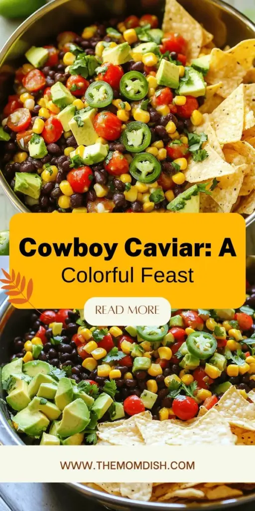 Discover the vibrant world of Cowboy Caviar, the ultimate dish that blends fresh ingredients and zesty flavors! Perfect as a dip, side dish, or hearty salad, Cowboy Caviar is packed with nutrition and appeal for any gathering. Learn how to make this colorful treat with simple steps and versatile ingredients. Click through to explore delicious recipes and tips to impress your friends and family with this flavorful delight!