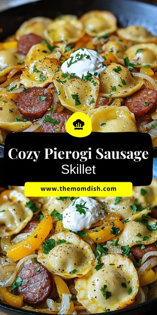 Indulge in the cozy flavors of the Savory Pierogi Sausage Skillet, a dish that's perfect for any weeknight dinner! This easy comfort dish features juicy sausage and tender pierogi sautéed with vibrant veggies and spices all in one pan. Ready to savor a blend of taste and tradition? Click through for the full recipe and discover how to create this delightful meal that will warm your heart and satisfy your cravings!