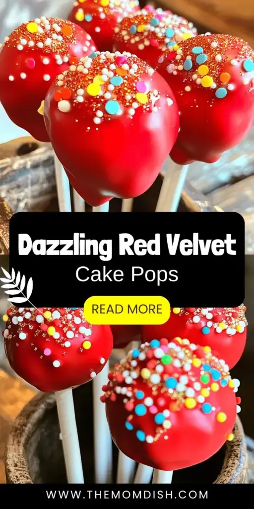 Indulge in the delicious charm of red velvet cake pops, the perfect treat for any occasion! These bite-sized desserts combine rich chocolate flavor with a stunning red hue, making them a crowd-pleaser. In this blog post, discover how to create these delightful snacks, including essential tips for the perfect consistency and fun presentation ideas. Click through to explore the full recipe and elevate your next gathering with these sweet and elegant treats!