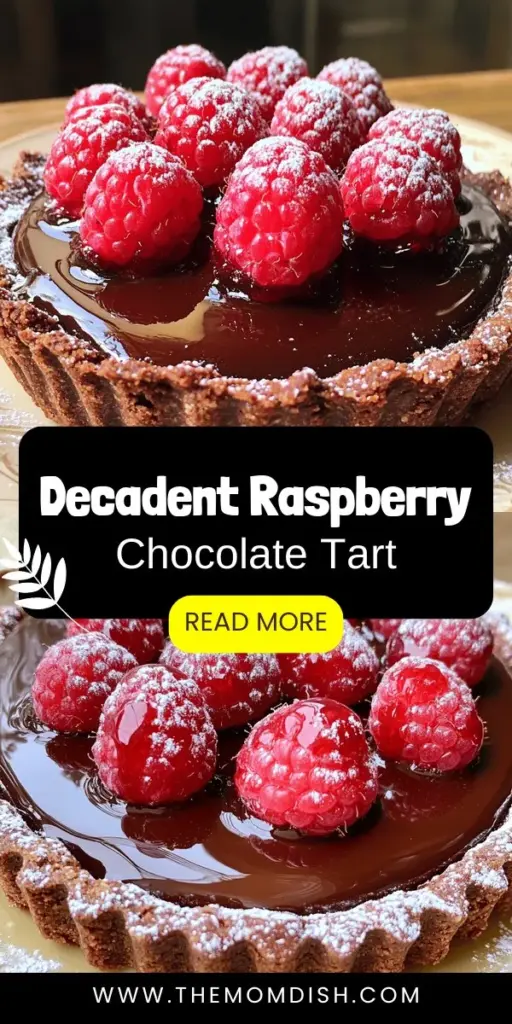 Discover the secret to making a mouthwatering chocolate raspberry tart with this easy recipe! Perfect for any occasion, this dessert combines rich chocolate with fresh raspberries for a delightful treat. With simple ingredients and step-by-step instructions, even beginners can impress their guests. Don't miss out on perfecting your baking skills! Click through to explore the full recipe and tips for a stunning tart that will wow everyone.