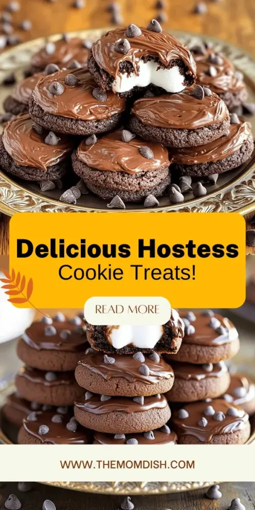 Indulge your sweet tooth with this easy and delicious Hostess Cupcake Cookies recipe! Transform your kitchen into a bakery by creating these delightful treats using simple ingredients like butter, chocolate, and marshmallow fluff. Perfect for sharing or enjoying solo, these cookies are a fun twist on the classic snack. Click through to discover the full recipe and bring some joy to your baking adventures!