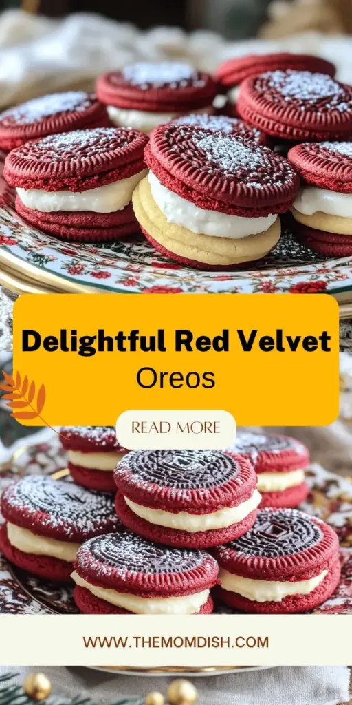 Indulge in the delightful world of Red Velvet Oreos with this easy recipe! Discover how to make these scrumptious cookies using simple ingredients and steps. From the perfect cookie dough to a creamy filling, we've got you covered. Plus, explore creative dessert ideas to elevate your baking game. Whether you're a novice or a pro, you'll impress your friends and family with these treats. Click to explore the full recipe and start baking today!