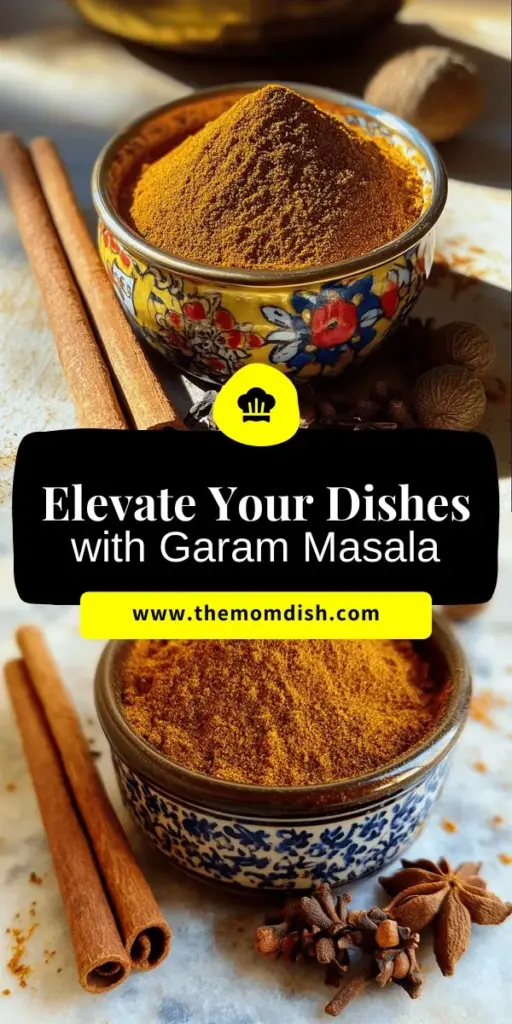 Unlock the magic of garam masala, a vibrant spice blend that elevates your cooking with unique flavors and health benefits! Discover traditional ingredients, learn how to make it at home, and explore delicious recipes that bring this aromatic mix into everything from curries to roasted veggies. Whether you're a seasoned chef or a beginner, garnishing your meals with garam masala will transform your dishes into culinary delights. Click to dive deeper into the world of garam masala!