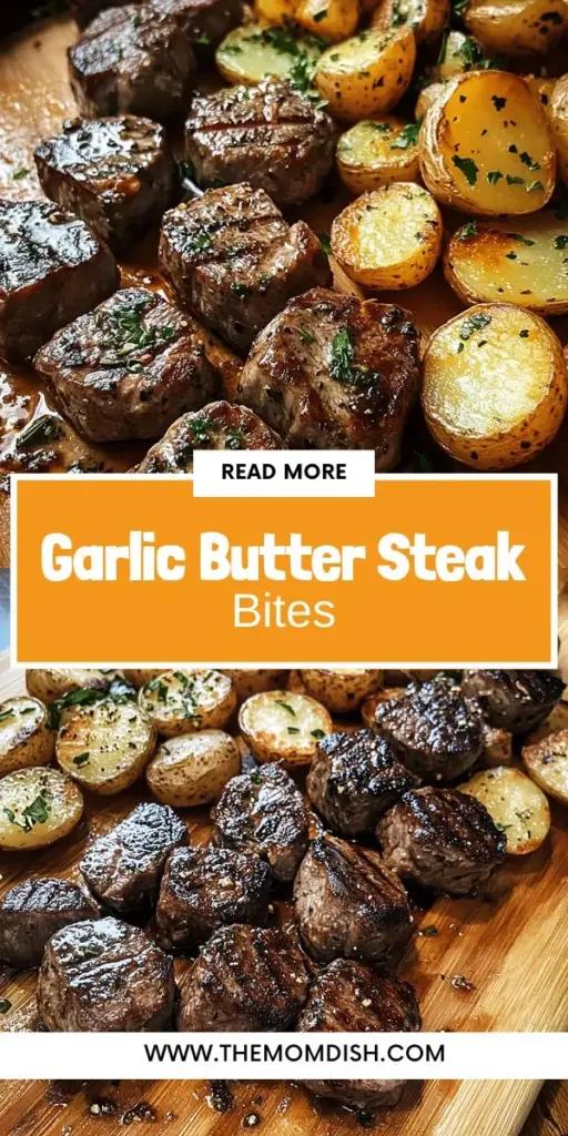 Indulge in the ultimate weeknight dinner with these sizzling garlic butter steak bites and crispy potatoes! Quick and easy to prepare, this mouthwatering dish combines tender steak infused with rich garlic butter and perfectly crispy potatoes for a satisfying meal. Perfect for busy evenings, this recipe is sure to impress family and friends. Discover how to make this delicious dish and elevate your dinner game tonight!