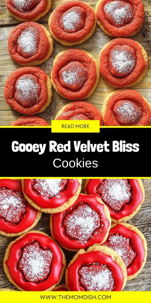 Indulge in the ultimate sweet treat with this easy Red Velvet Gooey Butter Cookies recipe! These soft, gooey cookies combine the classic red velvet flavor with a creamy texture that melts in your mouth. Perfect for any occasion, this recipe is simple and fun to make. Whether you're an experienced baker or just starting out, you’ll love creating these stunning delights. Click through to explore the full recipe and get ready to impress your friends and family!