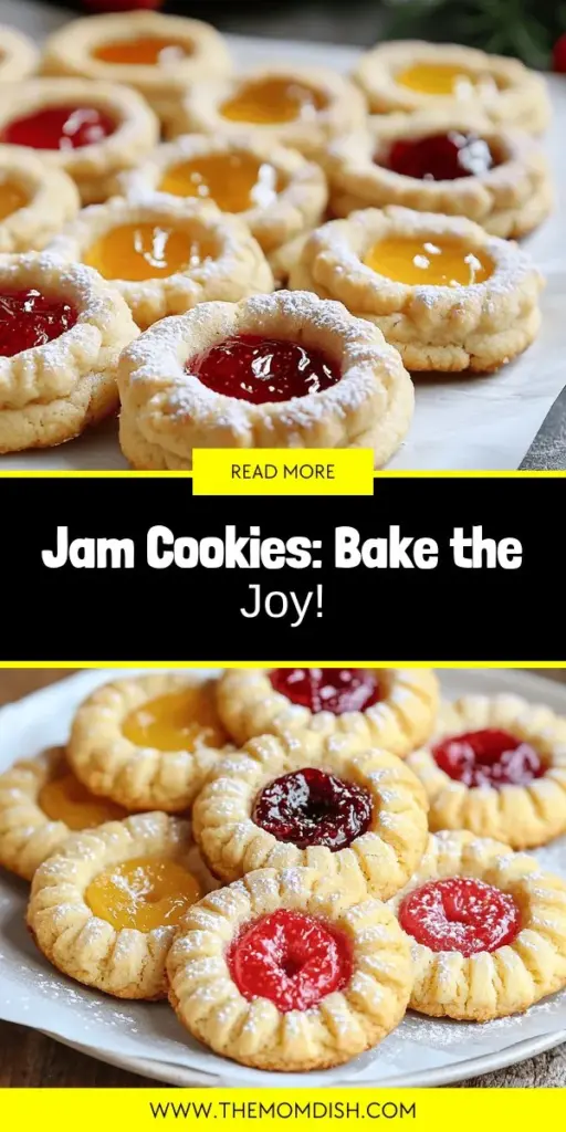 Get ready to bake delightful jam cookies that are easy to make and full of flavor! With just a few simple ingredients, you can create these delicious treats perfect for any occasion. Discover the step-by-step instructions, customization tips, and the best jam flavors to elevate your baking game. Whether you're a beginner or an experienced baker, jam cookies are sure to impress. Click through to explore the sweet world of jam cookies and brighten your cookie jar today!