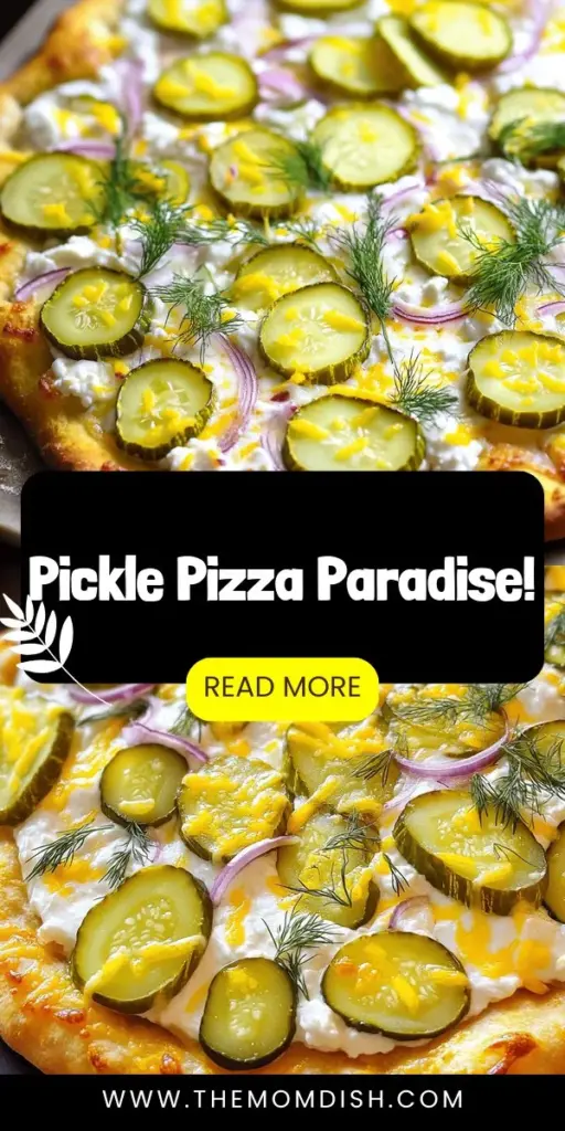 Dive into the delicious world of pickle pizza with our quick and flavorful recipe! This unique dish combines tangy pickles, creamy cheese, and warm crust for an unforgettable taste experience. Perfect for a fun meal or a quirky pizza night, making your own pickle pizza is easy and only takes 25 minutes. Check out our full recipe and tips for perfecting this trendy treat – you won’t want to miss the flavor explosion! Click to explore more!