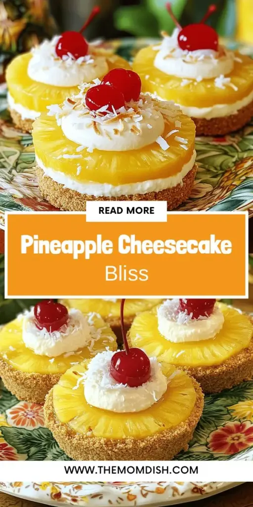 Impress your friends with my delicious Pineapple Upside-Down Cheesecake recipe! This easy-to-follow guide blends creamy cheesecake with sweet pineapple, creating a dessert that’s perfect for any gathering. With simple ingredients and helpful tips, you'll be making this tropical delight in no time. Ready to elevate your dessert game? Click to explore the full recipe and start baking your way to sweet success!