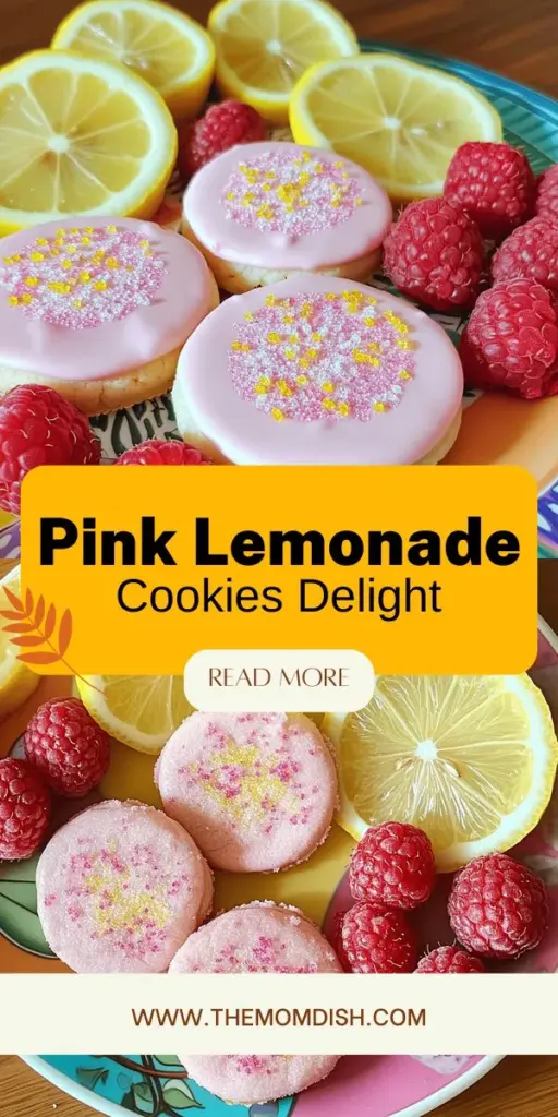 Brighten up your baking with delicious Pink Lemonade Cookies! This easy recipe offers a fun, fruity twist perfect for summer parties or a sweet snack. Discover simple ingredients, step-by-step instructions, and creative variations to customize your cookies. Whether you're baking for friends or just treating yourself, these cookies are sure to impress. Click through to explore the full recipe and start your baking adventure today!