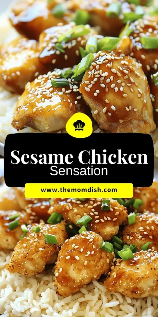 Looking to impress your family with a delicious homemade meal? Discover the mouthwatering flavor of Sesame Chicken Delight! This easy-to-follow recipe features crispy chicken coated in a rich, sweet-savory sauce that brings the essence of Asian cuisine right to your kitchen. Learn about the key ingredients, cooking techniques, and how to serve it perfectly over jasmine rice. Click here to explore the recipe and elevate your dinner game today!