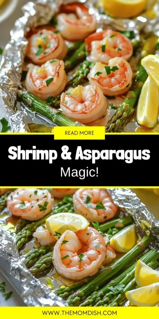 Discover the delicious and nutritious Baked Shrimp and Asparagus Foil Packs that make healthy dinners a breeze. This easy recipe combines tender shrimp and crisp asparagus in a flavorful, low-calorie meal that's perfect for busy weeknights or casual gatherings. Enjoy minimal cleanup while savoring a satisfying dish full of protein and vitamins. Ready to elevate your dinner game? Click through for step-by-step instructions and delightful variations!