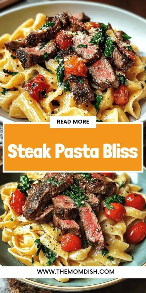 Discover the mouthwatering combination of steak and pasta in this Steak Pasta Delight recipe. Perfect for a hearty dinner, this dish brings together tender steak, savory herbs, and perfectly cooked pasta for a culinary experience that satisfies every taste bud. Ideal for special occasions or a cozy night in, this recipe is easy to follow and sure to impress. Elevate your dinner game with this delicious steak pasta delight that everyone will love.