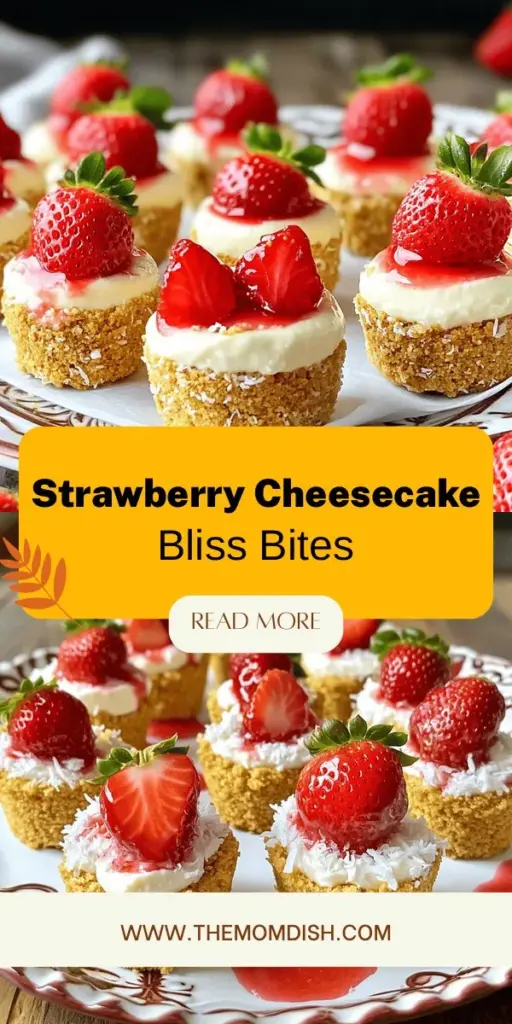 Indulge in the deliciousness of Strawberry Cheesecake Crunch Bites, a fun and easy treat that combines creamy cheesecake with a crunchy base. This recipe guides you through making these flavorful delights, perfect for any occasion. Discover tips, variations, and serving suggestions that will impress your guests. Don’t miss out on creating this irresistible dessert; click through to explore the full recipe and step into a world of sweet creativity!