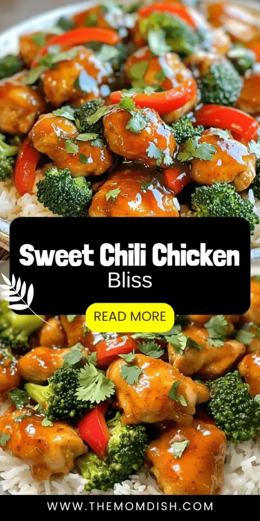 Elevate your dinner table with the irresistible Sweet Chili Chicken Delight, a dish bursting with vibrant flavors and wholesome ingredients! This easy-to-make recipe combines tender chicken thighs, fresh veggies, and a sweet chili sauce that balances heat and sweetness perfectly. Whether it's a weeknight meal or a dinner party hit, your guests will be impressed. Click through to discover how to create this culinary masterpiece and enjoy every flavorful bite!