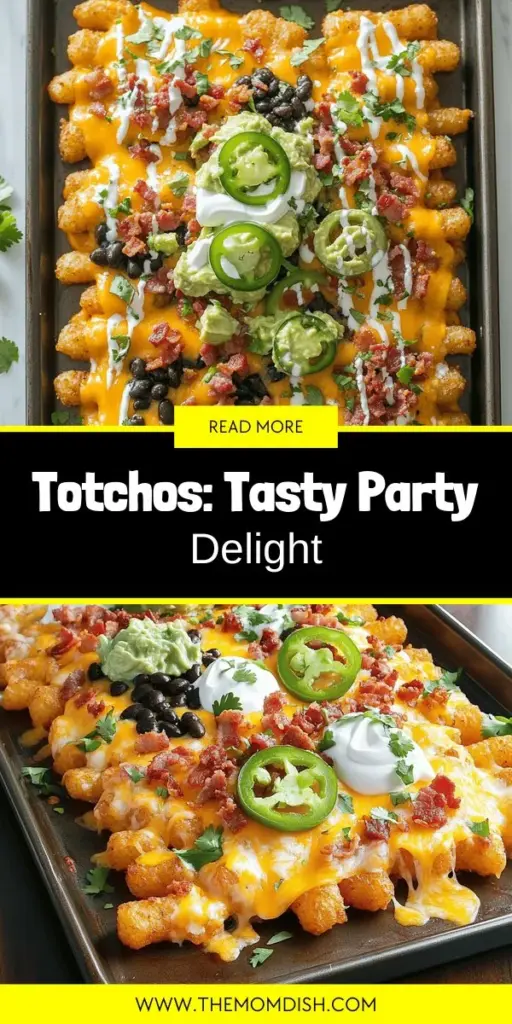 Discover the ultimate snack that everyone loves: Loaded Tater Tot Nachos! These fun and flavorful totchos combine crispy tater tots with all your favorite nacho toppings like cheese, bacon, and more. Perfect for parties, game days, or family fun, they’re easy to make and fully customizable. Check out our blog for the full recipe and tips on creating the best loaded tater tot nachos that will delight both kids and adults! Click through to explore and start cooking!