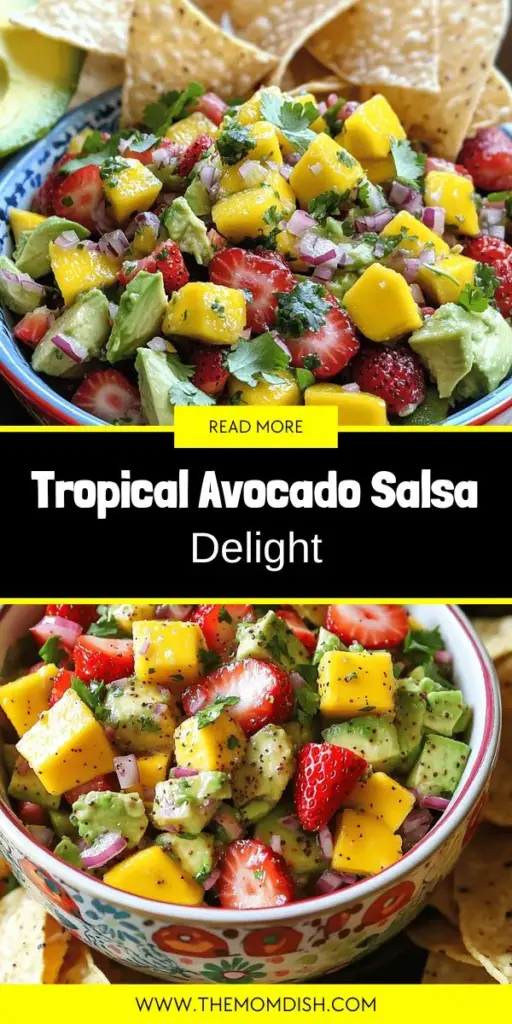 Looking for a salsa that bursts with flavor and freshness? Try this Avocado Strawberry Mango Salsa! With sweet mangoes, juicy strawberries, and creamy avocados, this tropical dish is perfect for any gathering. Learn the easy preparation steps, explore delicious variations, and discover the health benefits of these tasty ingredients. Click through for the full recipe and impress your friends and family with this vibrant mix!