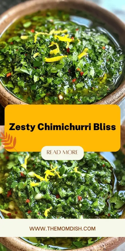 Discover the vibrant world of Chimichurri Fiesta Sauce, a zesty culinary delight that enhances any dish! This versatile sauce, rooted in Argentine tradition, is perfect for drizzling over grilled meats, tossing with veggies, or using as a marinade. Packed with fresh herbs and simple ingredients, it's a healthful addition to your kitchen. Click through to explore easy recipes and serving suggestions that will elevate your meals and impress your guests!