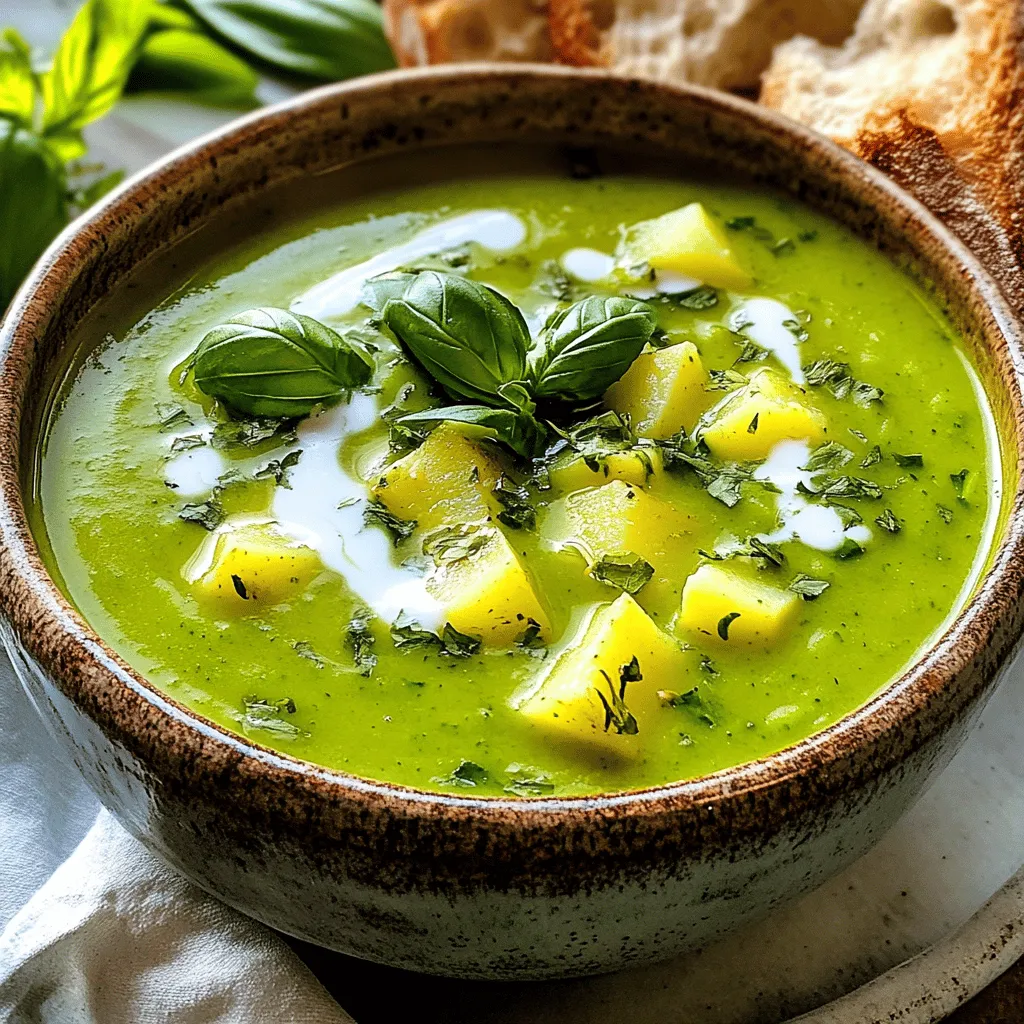 Zucchini soup is fresh and simple to make. The main ingredient is, of course, zucchini. You should choose medium zucchinis for the best flavor. They are tender and have fewer seeds. If you want a more vibrant taste, go for smaller zucchinis. They tend to be sweeter.