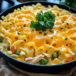 Comfort in a Skillet: Savory Turkey Noodle Casserole Recipe