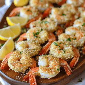 The magic in this recipe lies in its simple yet powerful ingredients. First, you need one pound of large shrimp, peeled and deveined. I find that large shrimp give the best bite and hold up well during baking.