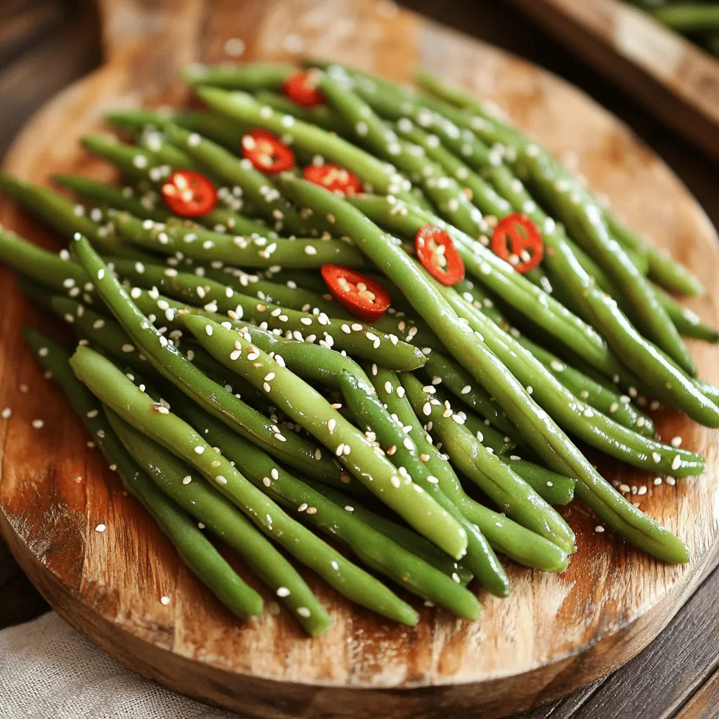 Garlic Chili Green Beans is a dish that encapsulates the essence of vibrant colors and bold flavors, making it an irresistible addition to any meal. The vivid green of the beans, combined with the aromatic allure of garlic and the fiery kick of chili, creates a stunning plate that is as appealing to the eyes as it is to the palate. This dish has gained considerable popularity in recent years, not just for its eye-catching presentation, but also for its versatility as a side that pairs beautifully with a wide range of main courses, from grilled meats to stir-fries.