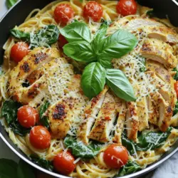 If you're on the lookout for a dish that combines comfort with excitement, look no further than Spicy Tuscan Chicken Pasta. This mouthwatering recipe encapsulates the essence of Italian cuisine while introducing a delightful kick of heat. Picture succulent chicken sautéed to perfection, enveloped in a creamy sauce, and tossed with al dente penne pasta. The vibrant colors of fresh ingredients not only make for a visually appealing meal but also ensure a symphony of flavors that will tantalize your taste buds.