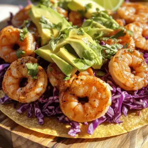 To make spicy shrimp tostadas, you need simple and fresh ingredients. This recipe shines with quality shrimp and tasty toppings.