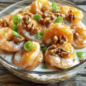 Honey walnut shrimp is a tasty dish that combines shrimp and walnuts in a sweet sauce. This dish comes from Chinese cuisine, where it has become very popular. You often find it in Chinese restaurants, especially in America.