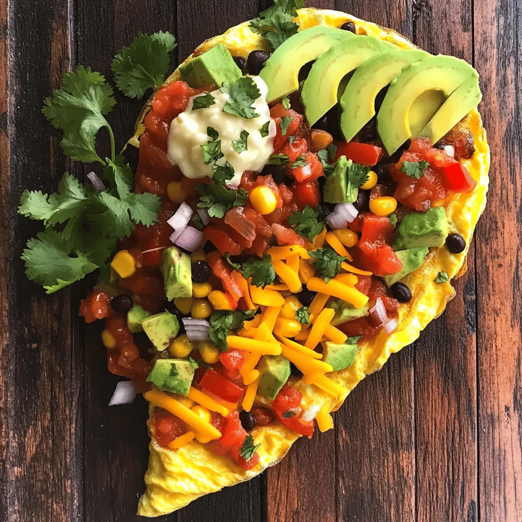 To create a tasty Mexican omelette, you need fresh, vibrant ingredients. Start with four large eggs. They provide the base and protein. Next, add a quarter cup of milk. This helps the eggs become fluffy. For color and crunch, use half a cup of diced bell peppers. Mixed colors look great and taste better.