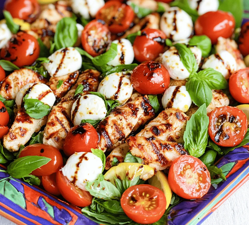 Chicken Caprese Salad is a delightful twist on the classic Italian Caprese salad, combining the freshness of tomatoes and basil with the protein-packed goodness of grilled chicken. This vibrant dish not only boasts a colorful presentation but also offers a burst of flavors that tantalize the taste buds. With its origins rooted in Italy, the Caprese salad traditionally highlights the simplicity of fresh ingredients like ripe tomatoes, mozzarella cheese, basil, and a drizzle of olive oil. The addition of grilled chicken transforms this dish into a wholesome meal that is perfect for lunch or dinner.