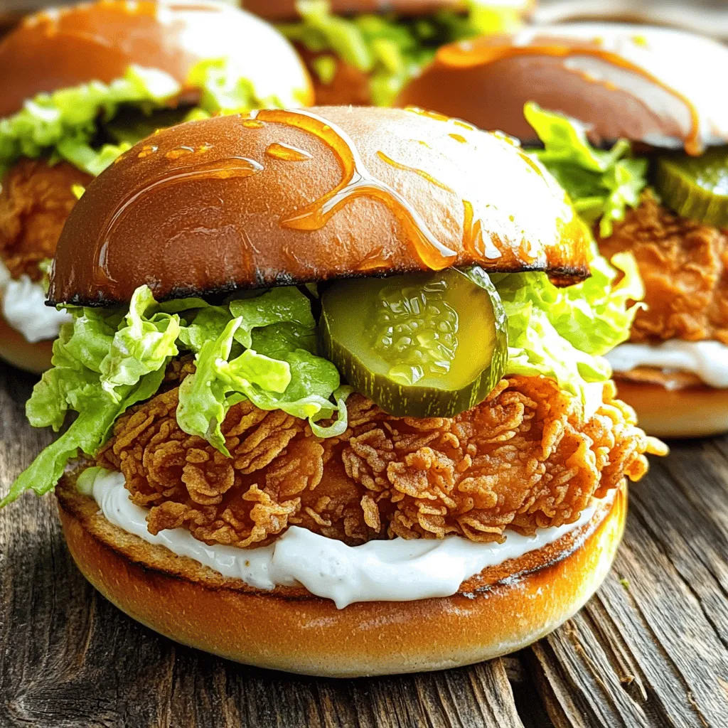 Fried chicken sliders are mini chicken sandwiches that pack a big punch. These tasty bites feature crispy fried chicken on soft buns. They are loved for their flavor and size. You can enjoy them at any meal or event.