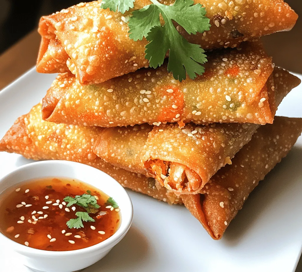 To create the perfect crispy vegetable egg rolls, it’s essential to understand the main ingredients that contribute to their flavor and texture. Each component plays a crucial role in not only enhancing the taste but also providing nutritional benefits.