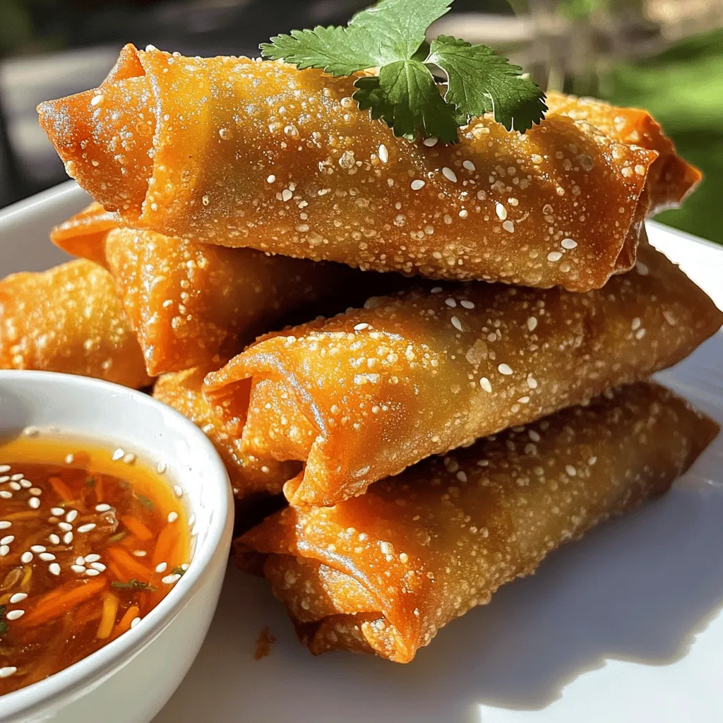 To create the perfect crispy vegetable egg rolls, it’s essential to understand the main ingredients that contribute to their flavor and texture. Each component plays a crucial role in not only enhancing the taste but also providing nutritional benefits.