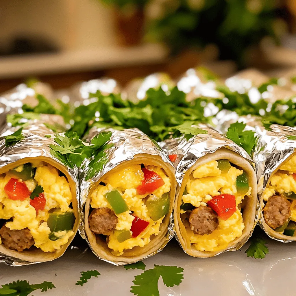 Freezer breakfast burritos are tasty wraps filled with eggs, cheese, and other goodies. You can make them in advance and freeze them for easy meals. They save time and taste great.