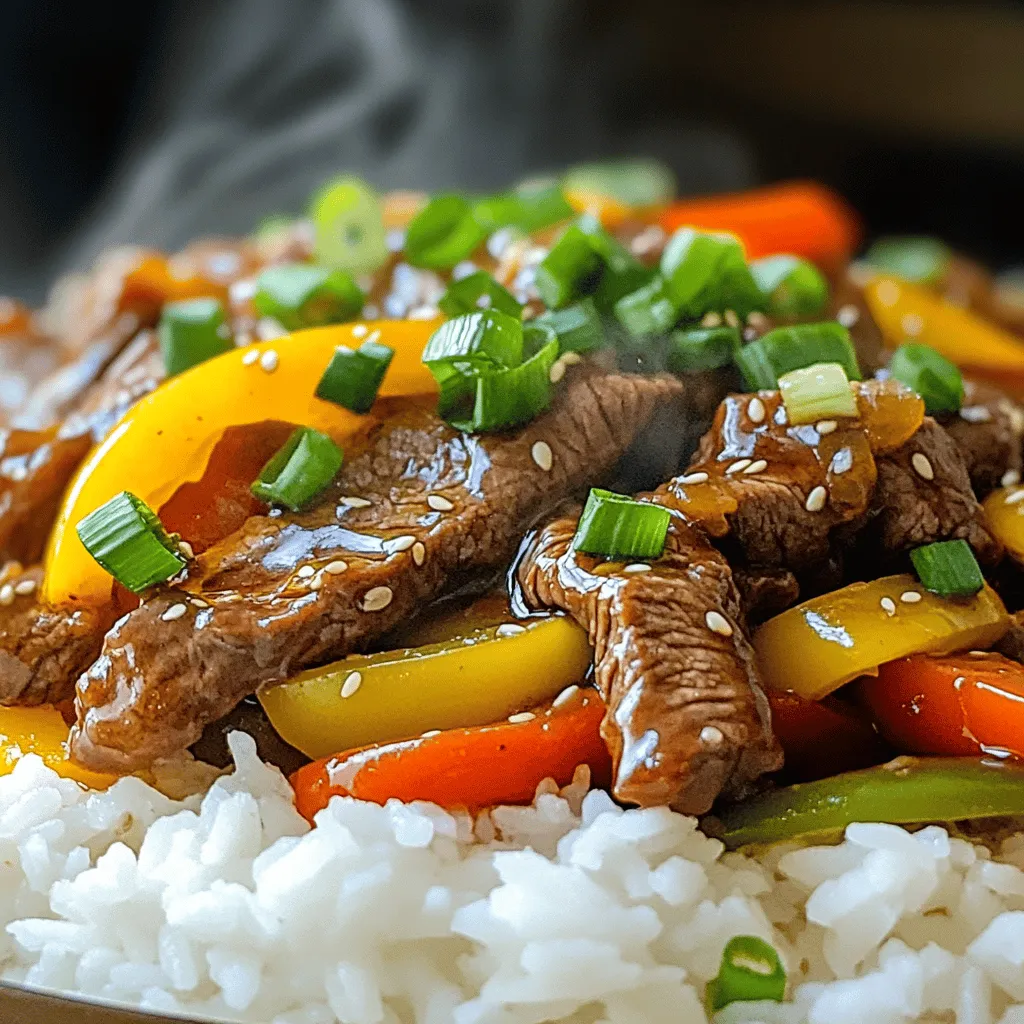 For a tasty beef stir-fry recipe, you need simple, fresh ingredients. The key ingredients for this recipe include: