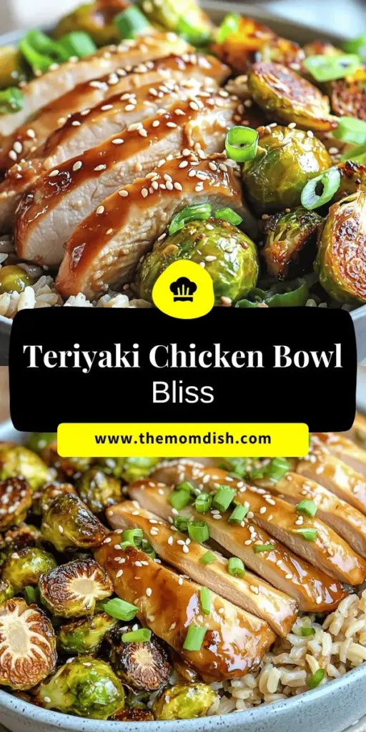 Satisfy your cravings with these Teriyaki Chicken Bowls with Crispy Brussels! This quick and easy recipe combines juicy chicken, crispy Brussels sprouts, and fluffy brown rice, all drizzled with flavorful teriyaki sauce. Perfect for busy weeknights, this dish is packed with nutrients and deliciousness. Ready to elevate your dinner game? Click through for the complete recipe and cooking tips that will make your meal a hit!